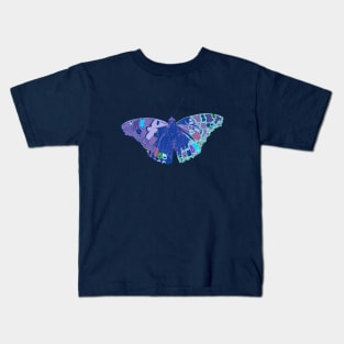 Kitschy Pop Art Butterfly Kids T-Shirt